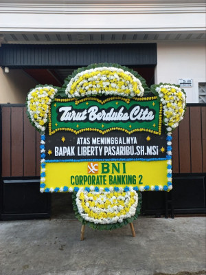 Papan Bunga Duka di Cimanggu