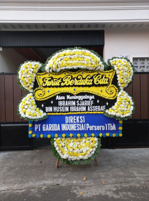 Papan Bunga Duka di Cimanggu