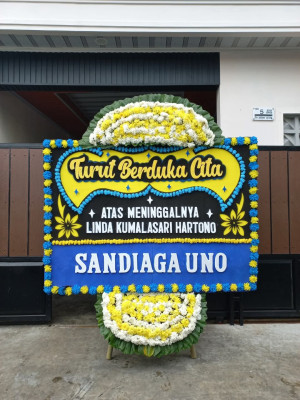 Papan Bunga Duka di Cimanggu