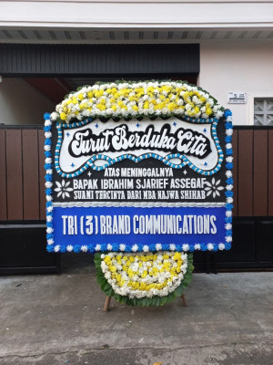 Papan Bunga Duka di Cimanggu